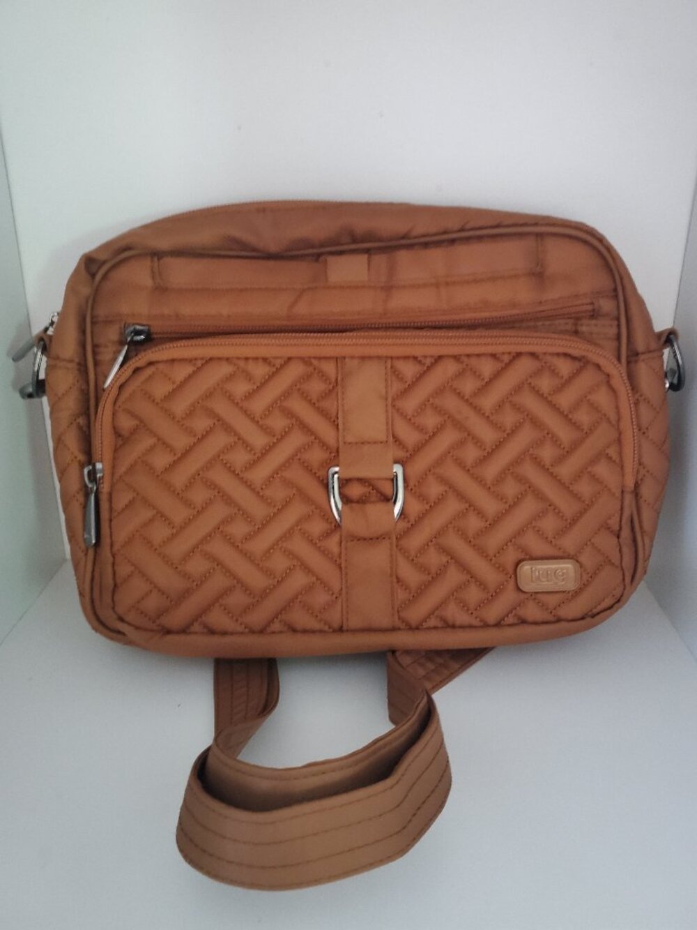 Lug Crossbody Bag w/key strap